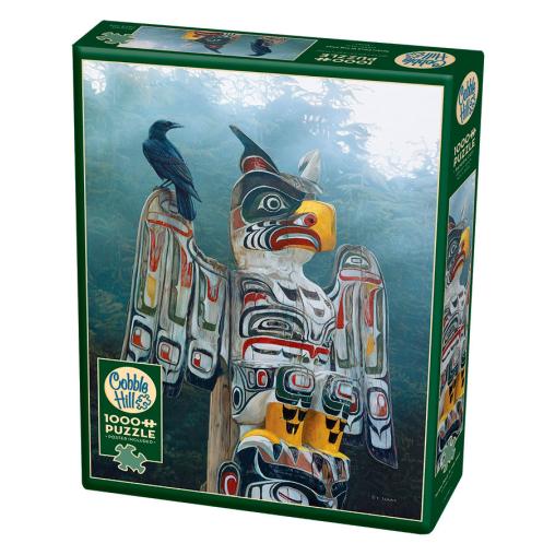 Puzzle Cobble Hill Totem en la Niebla de 1000 Piezas