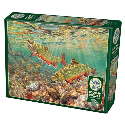 Puzzle Cobble Hill Trucha de Arroyo de 1000 Piezas