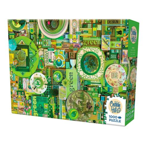 Puzzle Cobble Hill Verde de 1000 Piezas