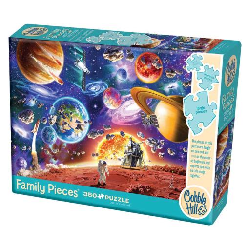 Puzzle Cobble Hill Family Viajes Espaciales de 350 Piezas