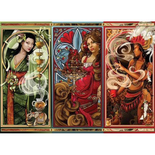 Cobble Hill Fantasy Femmes Puzzle 1000 pièces