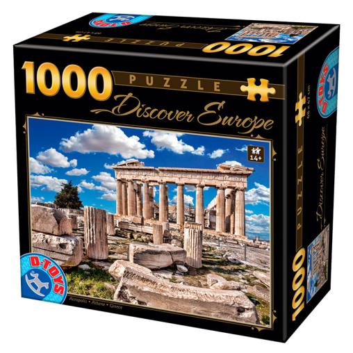 Puzzle D-Toys Acrópolis, Atenas de 1000 Piezas