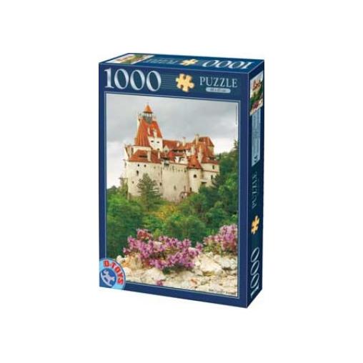 Puzzle D-Toys Sunrise at Bran Castle, Roumanie de 1000