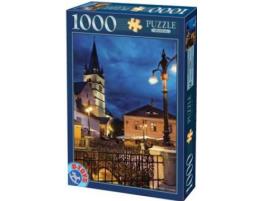 D-Toys Crépuscule en Roumanie Puzzle 1000 pièces