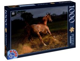 Puzzle D-Toys Caballo Marrón de 1000 Piezas