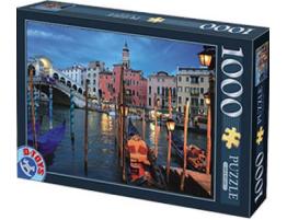 D-Toys Puzzle Pont du Rialto Canal, Venise 1000 pièces