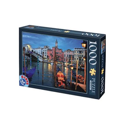 D-Toys Puzzle Pont du Rialto Canal, Venise 1000 pièces