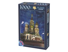 D-Toys Cathédrale Saint-Basile, Moscou Puzzle 1000 pièces