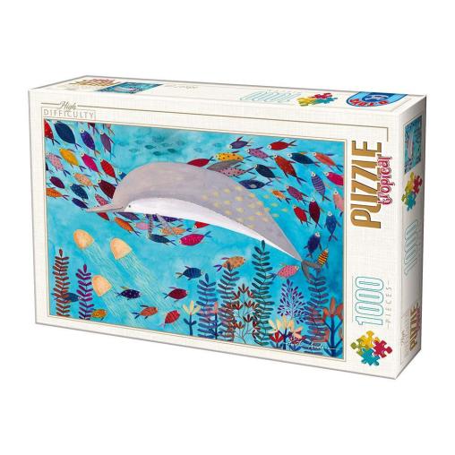 Puzzle D-Toys Delfín de 1000 Piezas