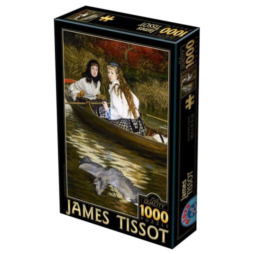 Puzzle D-Toys En el Thames, Una Garza de 1000 Piezas