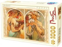 Puzzle D-Toys Fleurs et Fruits 1000 pièces