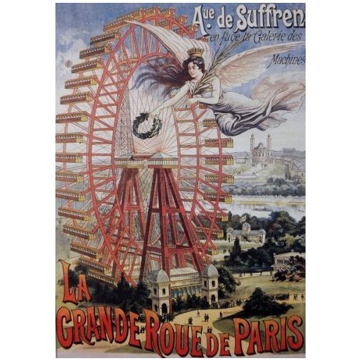 Puzzle D-Toys La Gran Roue de París de 1000 Piezas