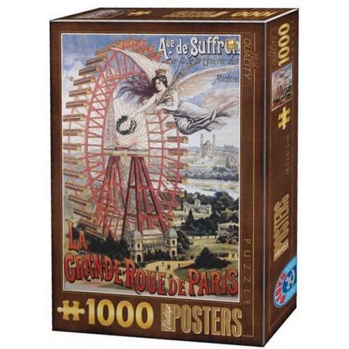 Puzzle D-Toys La Gran Roue de París de 1000 Piezas