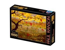 Puzzle D-Toys Manzano Con Frutas Rojas de 1000 Piezas