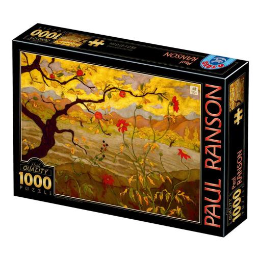 Puzzle D-Toys Manzano Con Frutas Rojas de 1000 Piezas