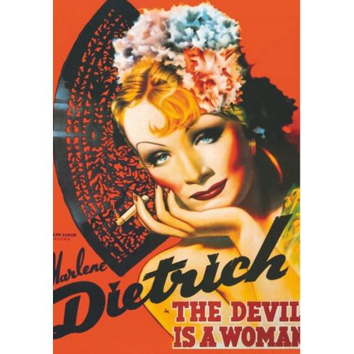 D-Toys Marlene Dietrich, Le Diable est une femme 1000 Pi Puzzle