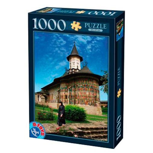 Puzzle D-Toys Monaterio Sucevita, Rumanía de 1000 Pzs