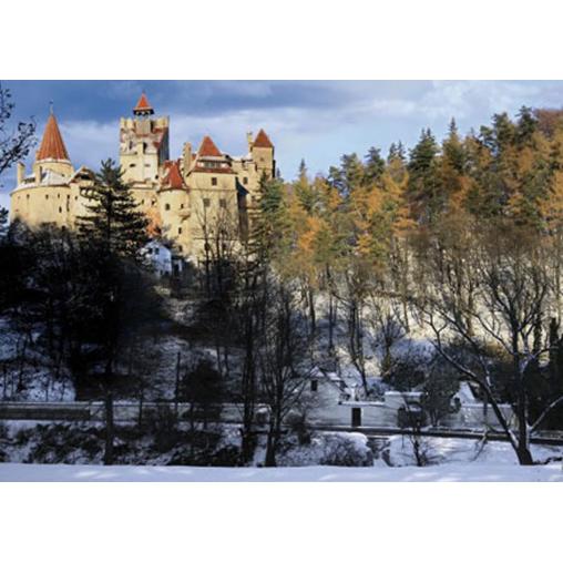 D-Toys Puzzle Paysage du Château de Bran, Roumanie 500 pièces