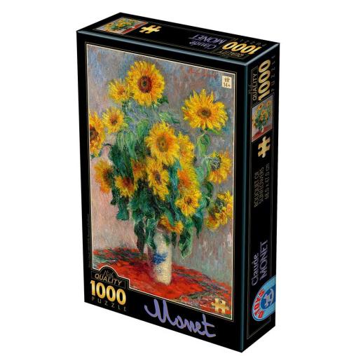 Puzzle D-Toys Ramo de Girasoles de 1000 Piezas