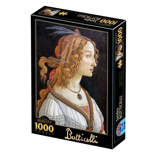 Puzzle D-Toys Retrato de Una Joven de 1000 Piezas