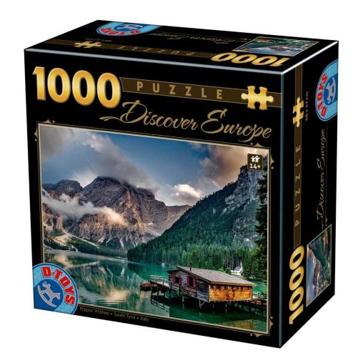 Puzzle D-Toys Sur del Tirol, Italia de 1000 Piezas