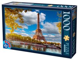 Puzzle D-Toys Torre Eiffel, París de 1000 Piezas