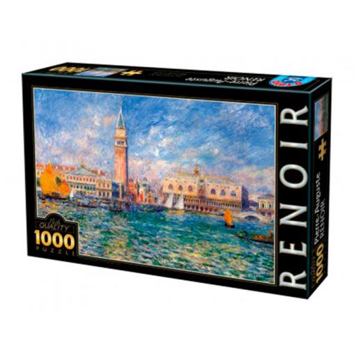 Puzzle D-Toys Venecia, Palacio Ducal de 1000 Piezas