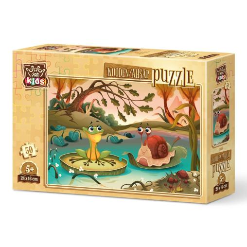 Puzzle de Madera Art Puzzle Compis de Lago de 50 Pzs