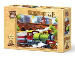 Puzzle de Madera Art Puzzle El Trenecito de 100 Piezas