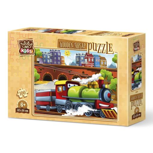 Puzzle de Madera Art Puzzle El Trenecito de 100 Piezas