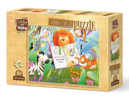 Puzzle de Madera Art Puzzle Escuela Forestal de 100 Piezas