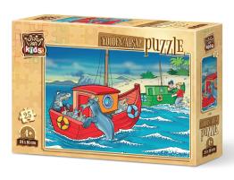 Puzzle de Madera Art Puzzle Focas Felices de 25 Pzs