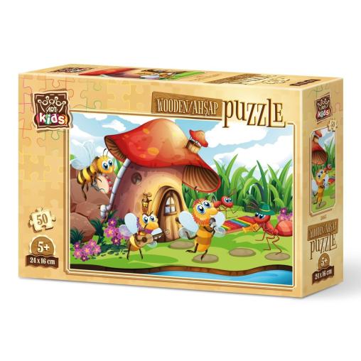 Puzzle de Madera Art Puzzle La Abeja Cantante de 50 Pzs