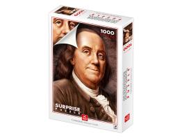 Puzzle Deico Retrato de Benjamin Franklin de 1000 Piezas