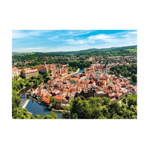 Puzzle Dino Ciudad Cesky Krumlov de 1000 Piezas