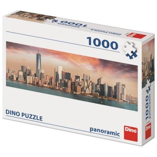 Puzzle Dino Manhattan al Anochecer de 1000 Piezas