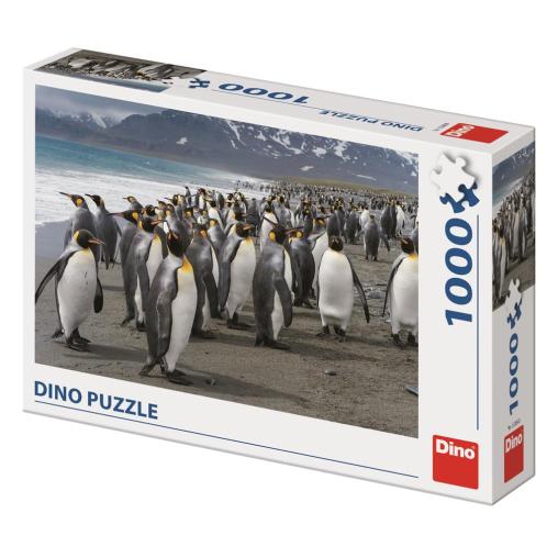 Puzzle Dino Pingüinos de 1000 Piezas