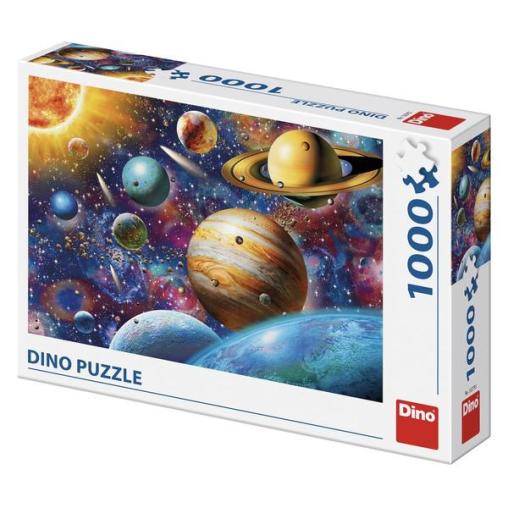 Puzzle Dino Planetas de 1000 Piezas