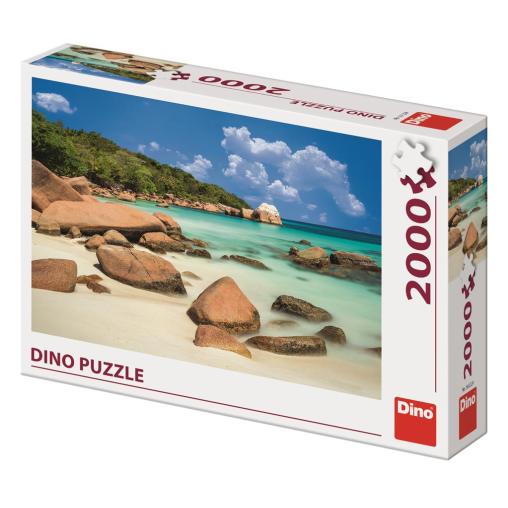 Puzzle Dino Playa de Ensueño de 2000 Piezas