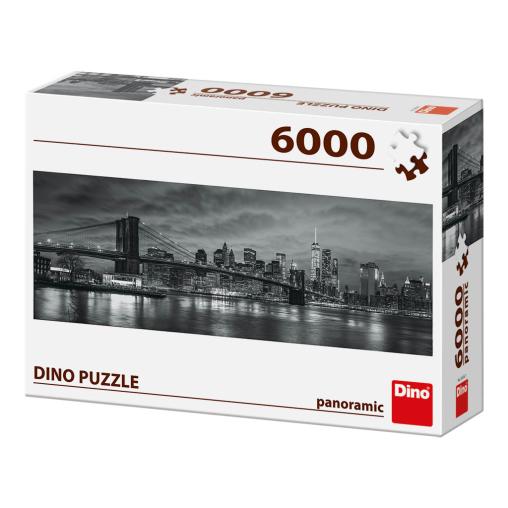 Puzzle Dino Puente de Brooklyn sobre East River de 6000 Piezas