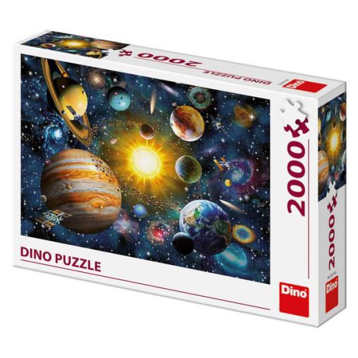 Puzzle Dino Sistema Solar de 2000 Piezas