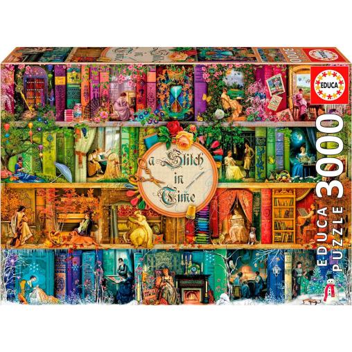 Puzzle Educa A Stitch in Time de 3000 Piezas