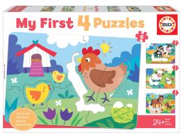 Puzzle Educa Mamás y Bebés Progresivo 5+6+7+8 Pzs