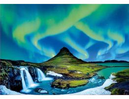 Puzzle Educa Aurora Boreal, Islandia de 1500 Piezas