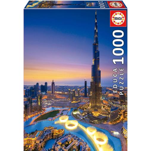 Puzzle Educa Burj Khalifa, EAU de 1000 Piezas