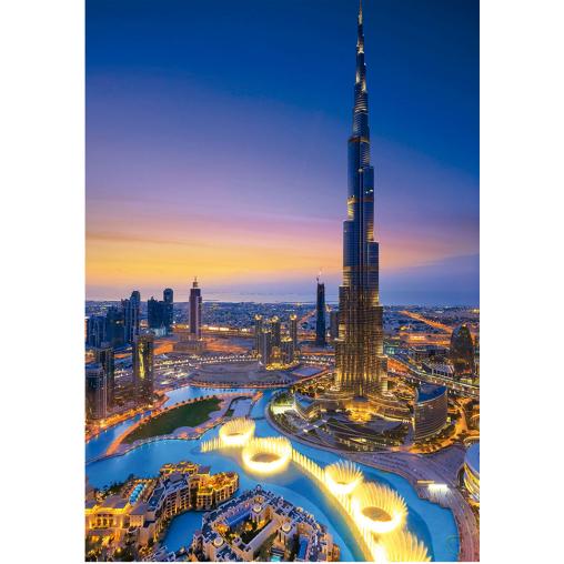 Puzzle Educa Burj Khalifa, EAU de 1000 Piezas