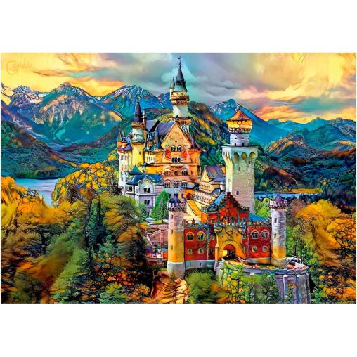 Puzzle Educa Castillo de Neuschwanstein de 1000 Piezas