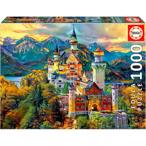 Puzzle Educa Castillo de Neuschwanstein de 1000 Piezas