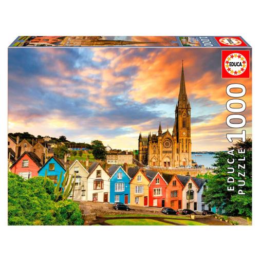 Puzzle Educa Catedral de Cobh Irlanda de 1000 Piezas