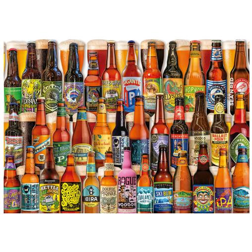 Puzzle Educa Cervezas Artesanales de 500 Piezas